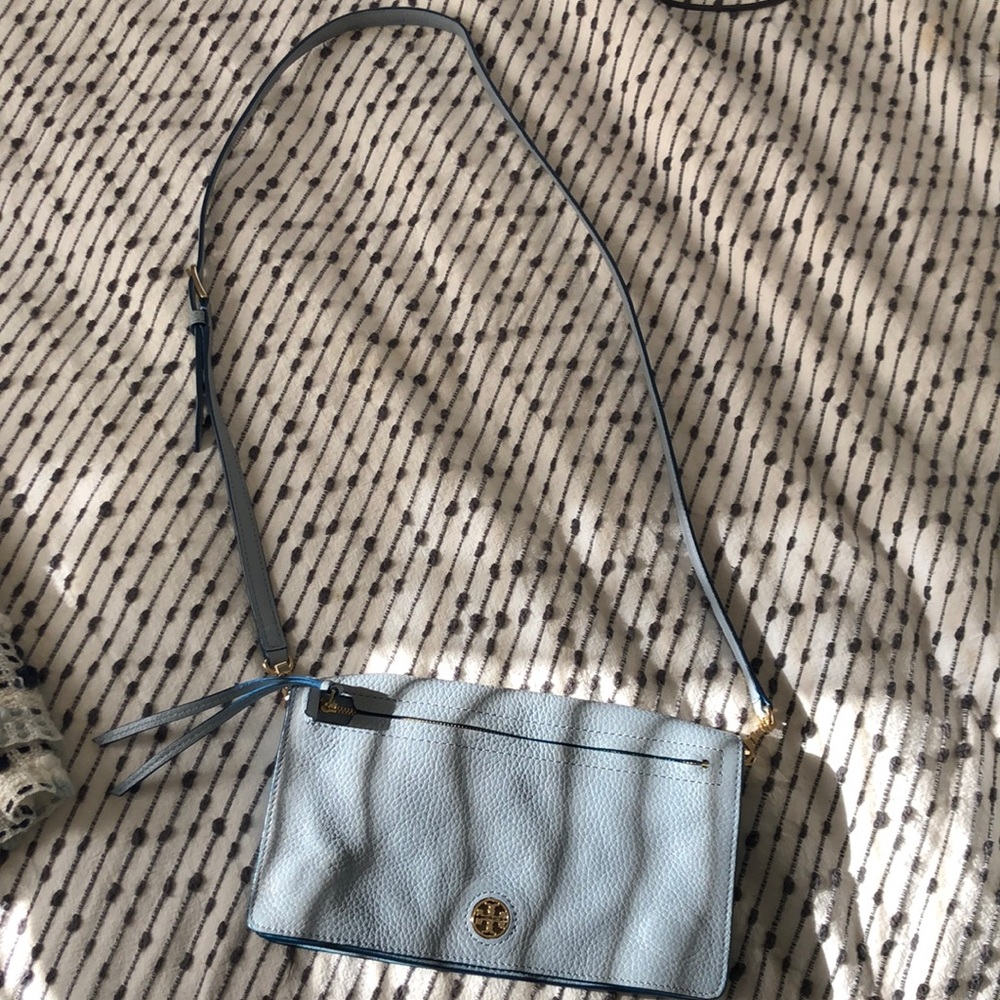 Light Blue Tory Burch Crossbody